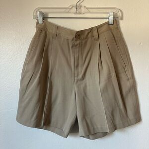 Jamaica Jaxx Pleated Shorts -100% silk